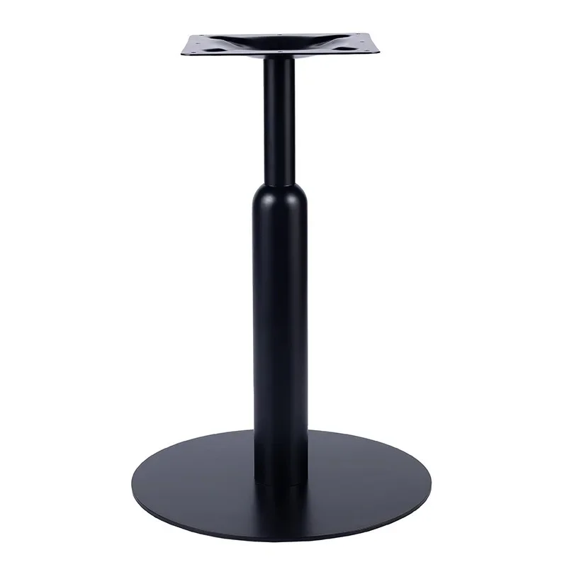 

Simple round square plate iron plate bullet barrel special-shaped column base table