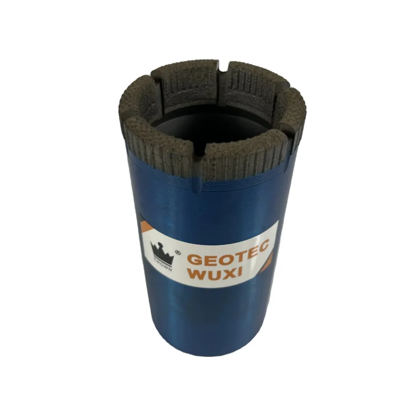 

57 Geotec Wuxi wireline coal mining drilling T6 86 nature diamond surface set core bit geological equipment