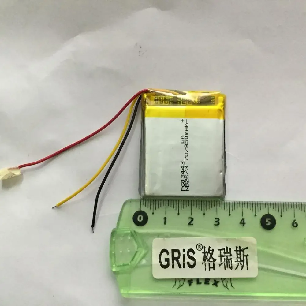 นิวพล 653442 603443   E X10 แบตเตอรี่ E แบตเตอรี่ Luhang LUHANG Navigator 5 นิ้วแบตเตอรี่แบตเตอรี่ GPS Li-Ion CellA ดี