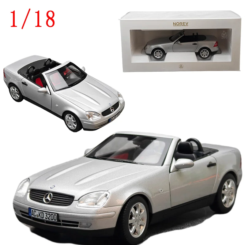 

NOREV литой под давлением масштаб 1/18 Mercedes-Benz SLK 1996, модель автомобиля из сплава Benz Roadster Play Vehicles, коллекция игрушек для хобби, оригинальная коробка