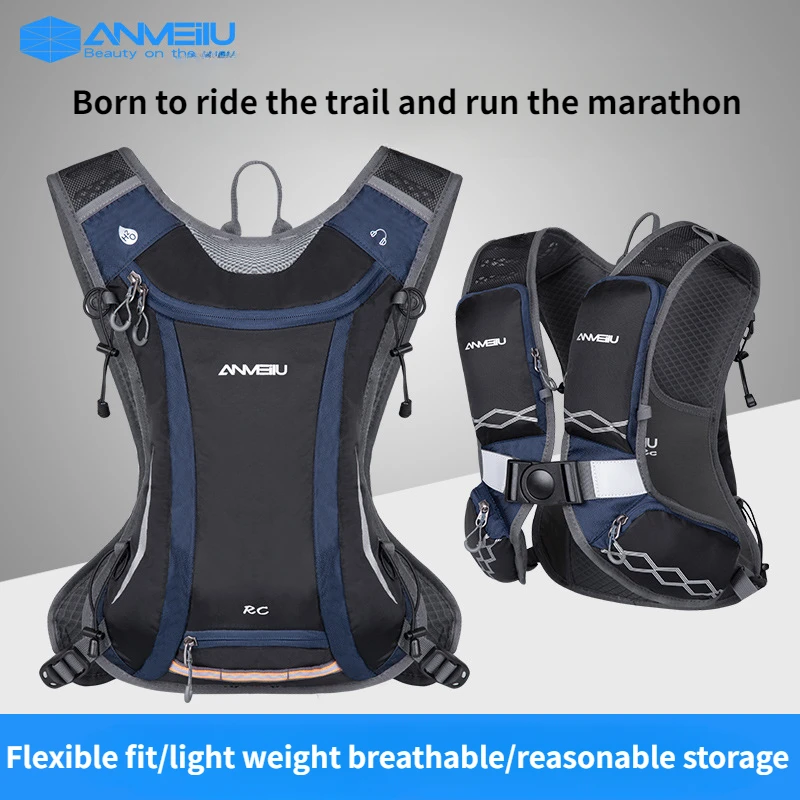 Water Bag Can Hold 5L Water Bag Suitable for Cycling Off-Road Running Hiking Marathon Without Water Bag Saddle Bag