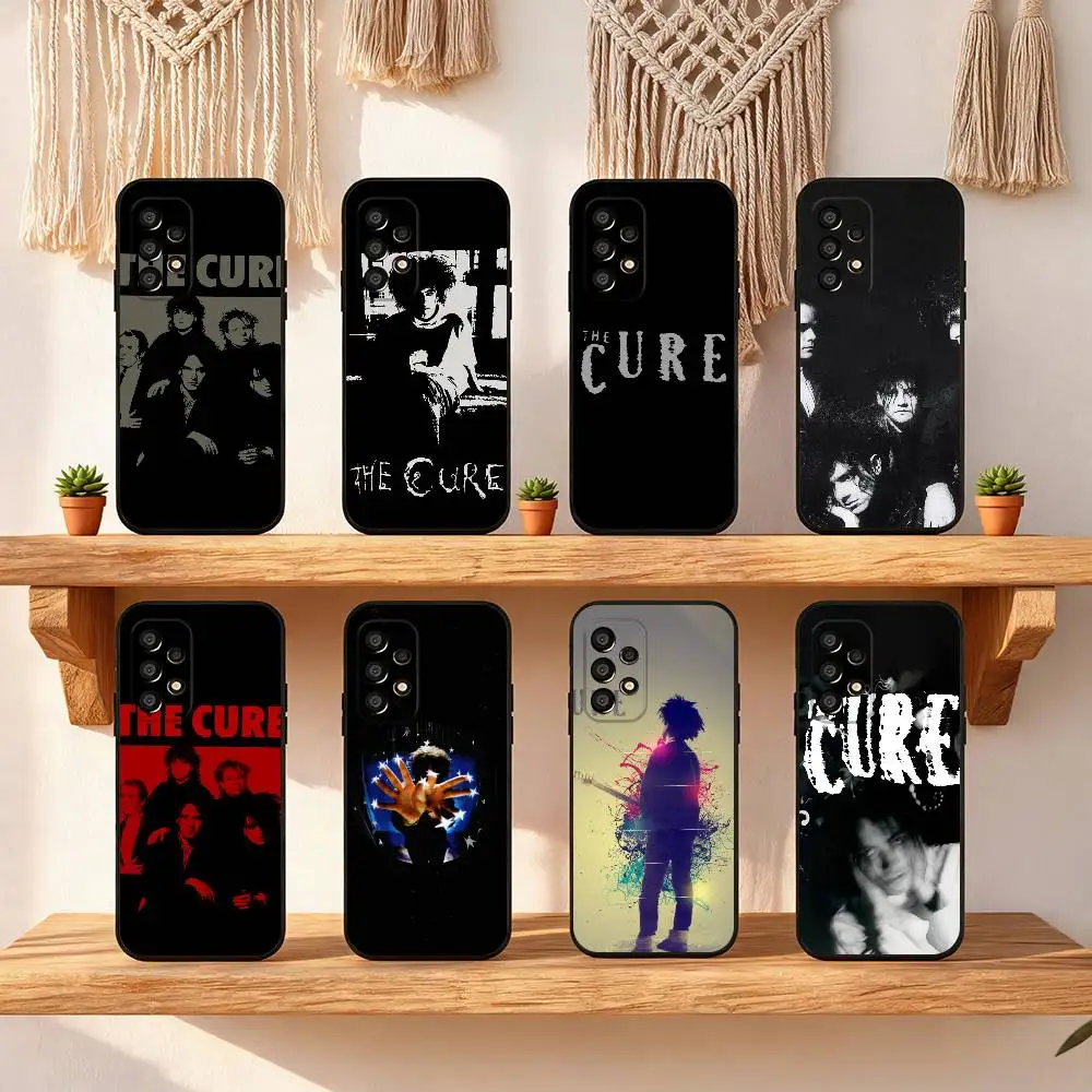 Rock Band The D-CureS Music Black Soft Protective Case For Samsung Galaxy S30, 25,24,23,22,21,20,10 Ultra Plus Lite FE