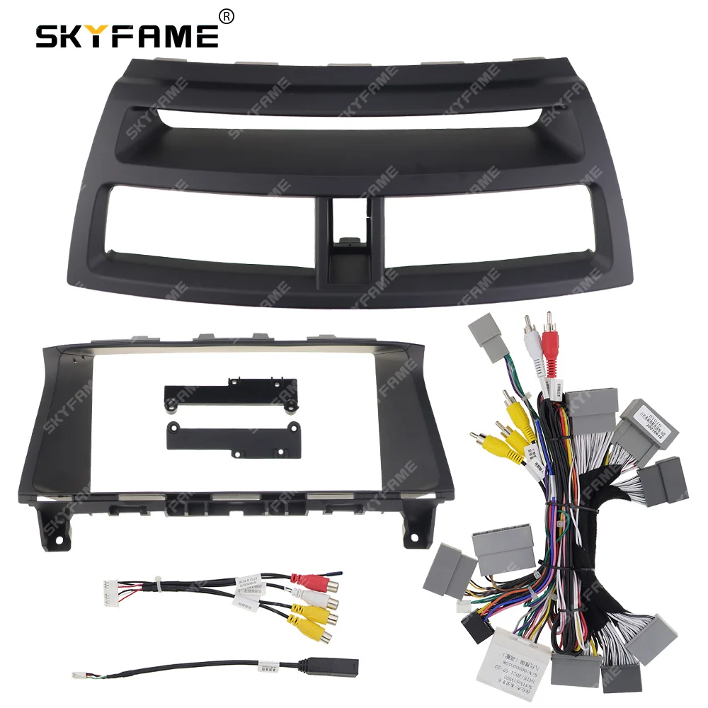 

SKYFAME Car Frame Fascia Adapter Canbus Box Android Fitting Panel Kit For Honda Accord 8 8TH Crosstour