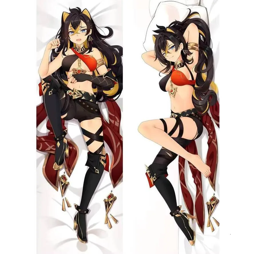 

Impact Dakimakura Dehya Genshin наволочка для всего тела чехол аниме отаку игра декоративная подушка для кровати подарок
