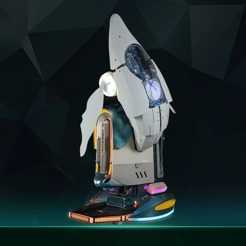Concept artwork R9 modified MOD high-end e-sports water-cooled desktop