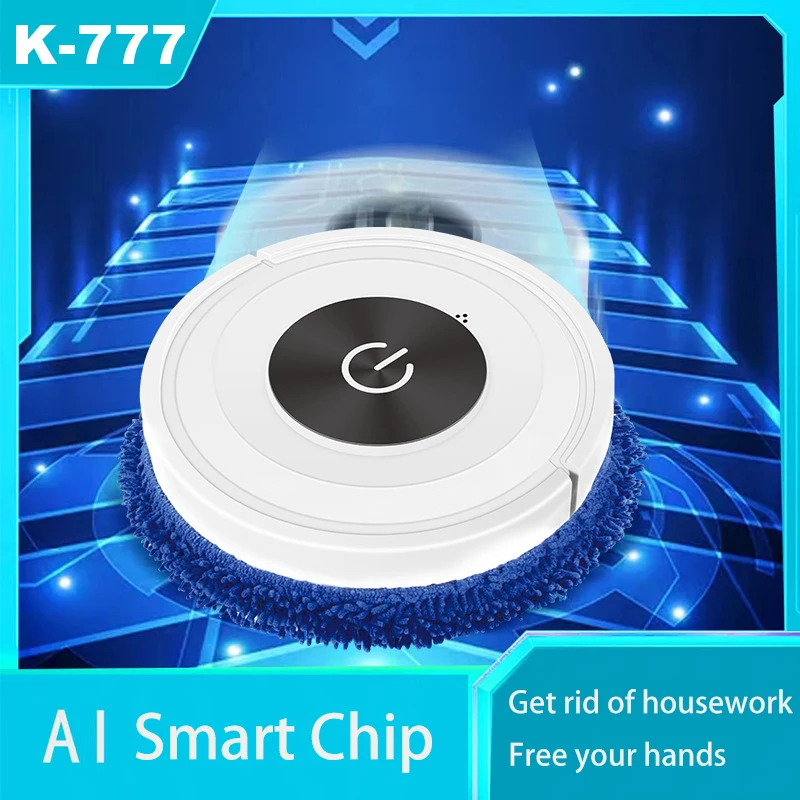 2024 Mute New Smart Home Mopping Robot Wet And Dry All-In-One Cleaning Machine Wireless Sweeping Appliance Vacuum Cleaner
