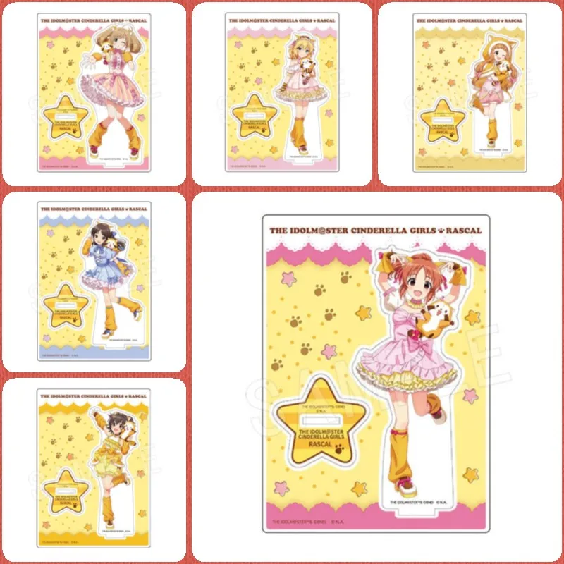 Акриловая фигурка-подставка THE IDOLM@STER CINDERELLA GIRLS 15 см, модель для косплея, держатель для тарелок, топпер, брелок для фанатов на день рождения