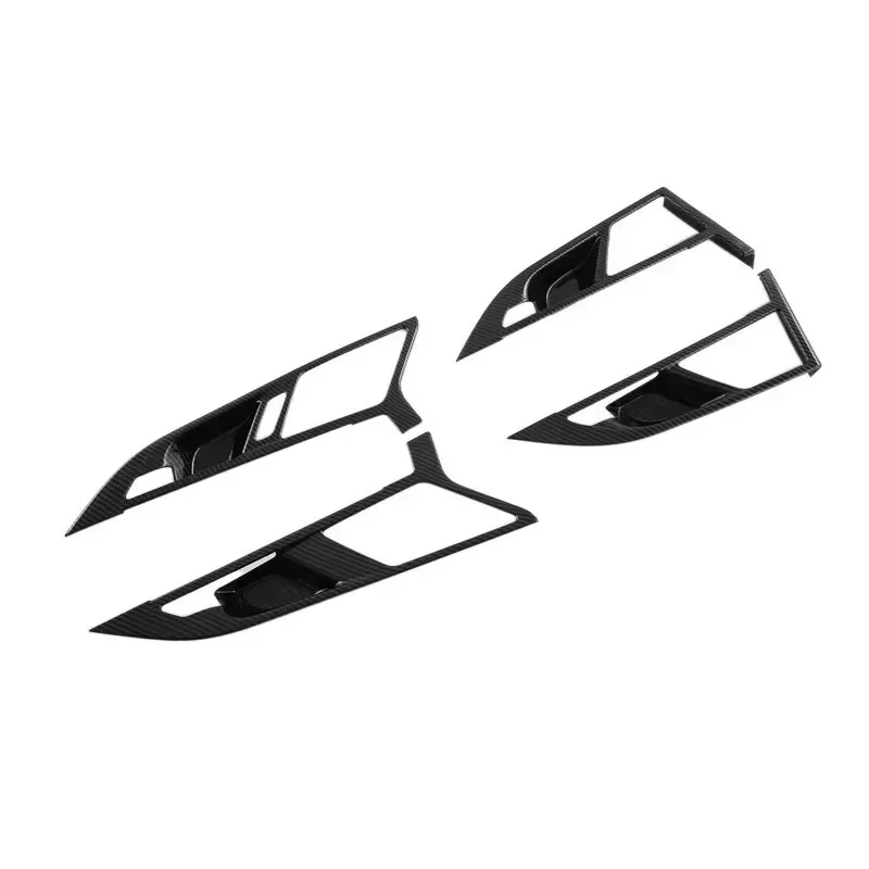 

Новинка для X1 U11 2023 2024 для внутренней дверной ручки автомобиля, накладка на рамку, аксессуары - ABS, углеродное волокно