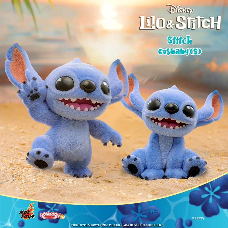 

Hottoys Stitch Action Fgure Лило и Стич Подлинная ручная работа Реальный человек Фильм Версия Аксессуары Кукла Мини Кукла Подарок