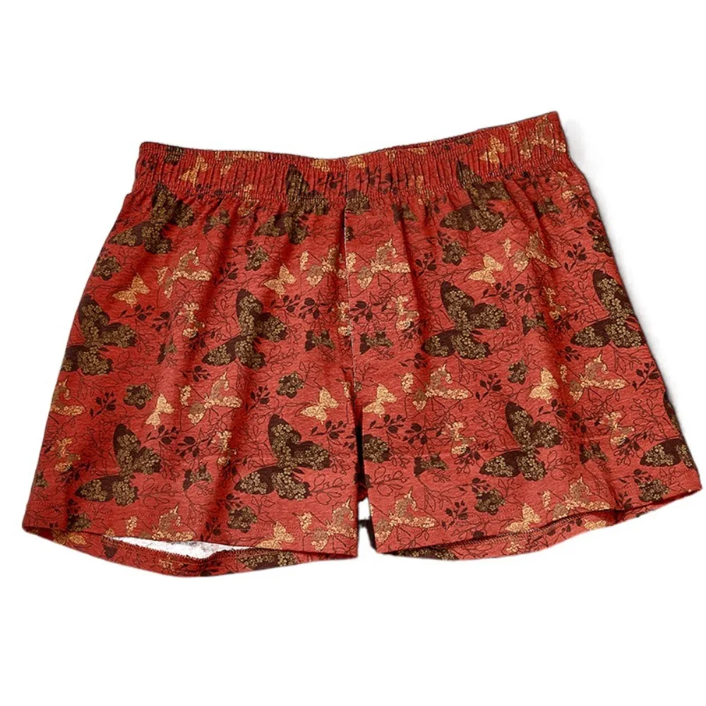 

Elastic Cotton Men's Flat Panties Butterfly Seamless Boxer Shorts Male Underpants Large Size Underwear for Men Gifts
