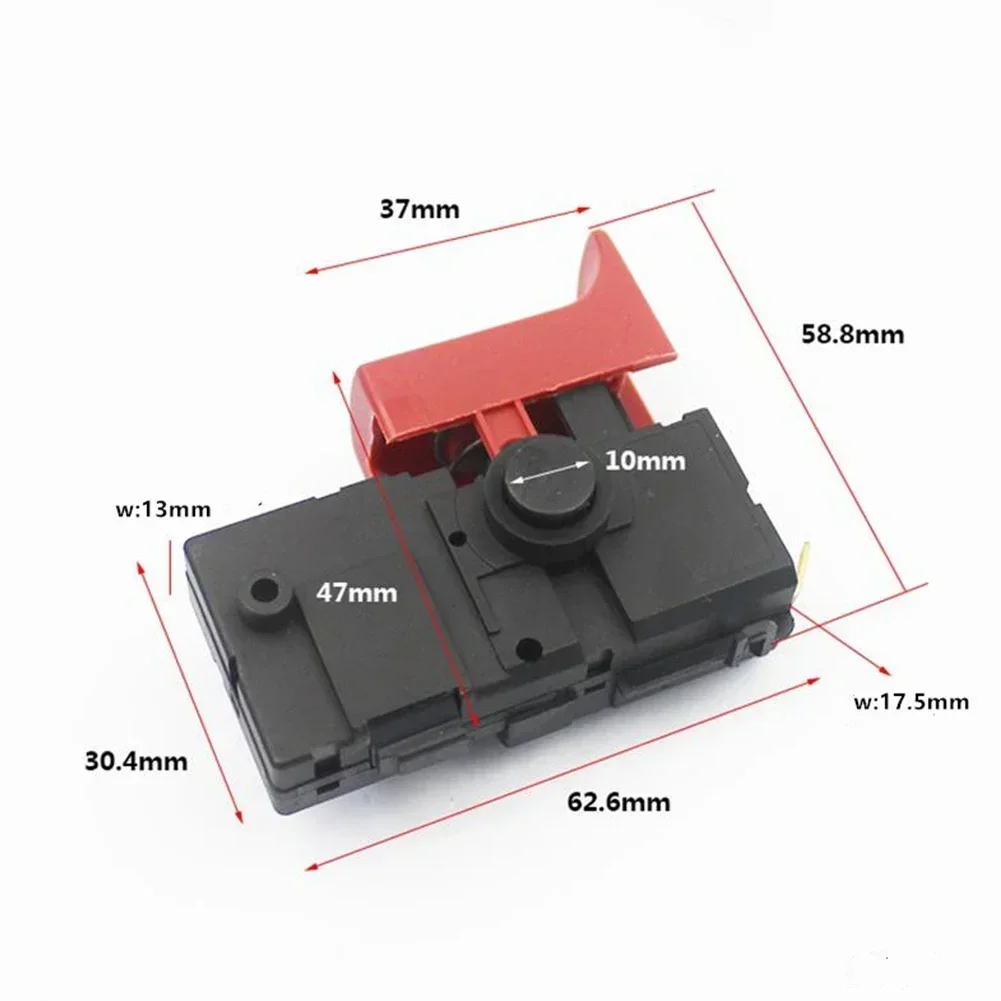 Imagem -04 - Interruptor de Controle do Regulador de Velocidade para Interruptor de Broca Bosch Gbm13re Gbm10re Gbm350re Tbm3400 Tbm1000 Tbm35000 Peça de Ferramenta de Martelo Elétrico