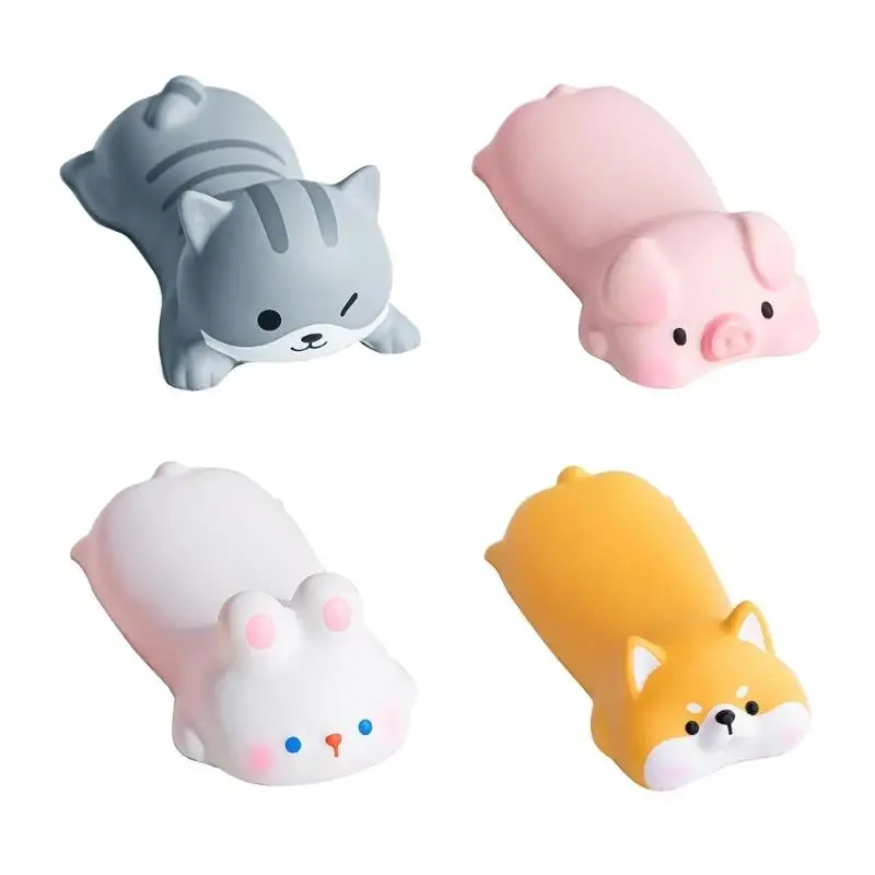 Niedliches Cartoon-Handgelenkkissen, Handgelenkauflage, Mauspad, weich und stützend, verhindert Handgelenkschmerzen und einfaches Mitnehmen