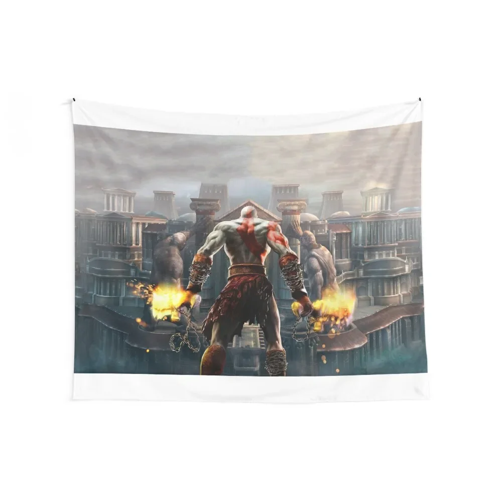 Kratos Tapestry Aesthetic Home Decor Decorative Paintings Tapestry