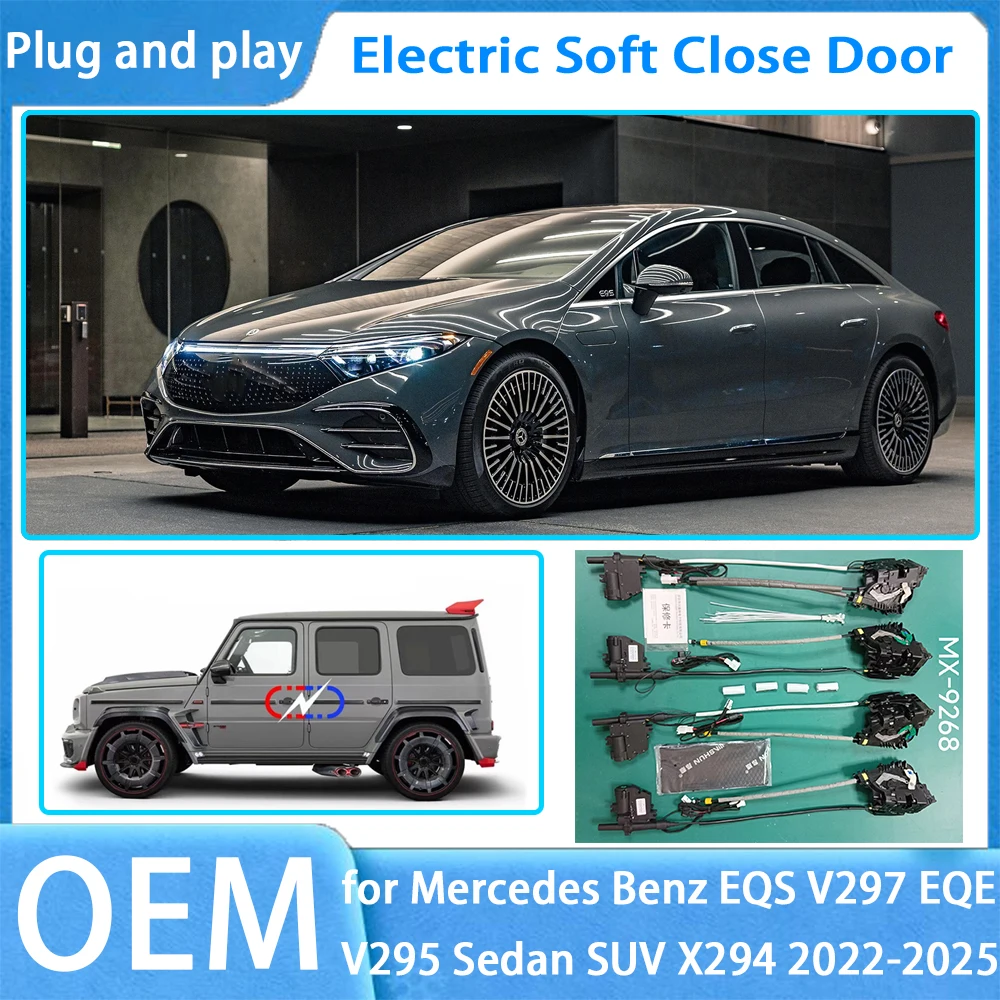 

for Mercedes Benz EQS V297 EQE V295 Sedan SUV X294 OEM Car Soft Close Door System Automatic Electric Auto Pull Power Latch Power