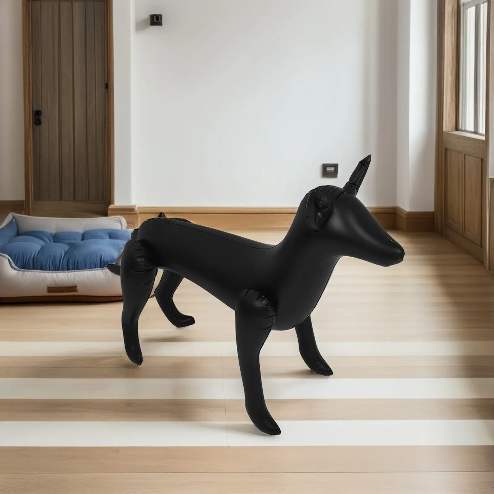 

2pcs Dog Mannequin Inflatable Model Dog Display Stand For Pet Clothing Pvc Blow Up Mannequin Rack Pets Clothes For Store Counter