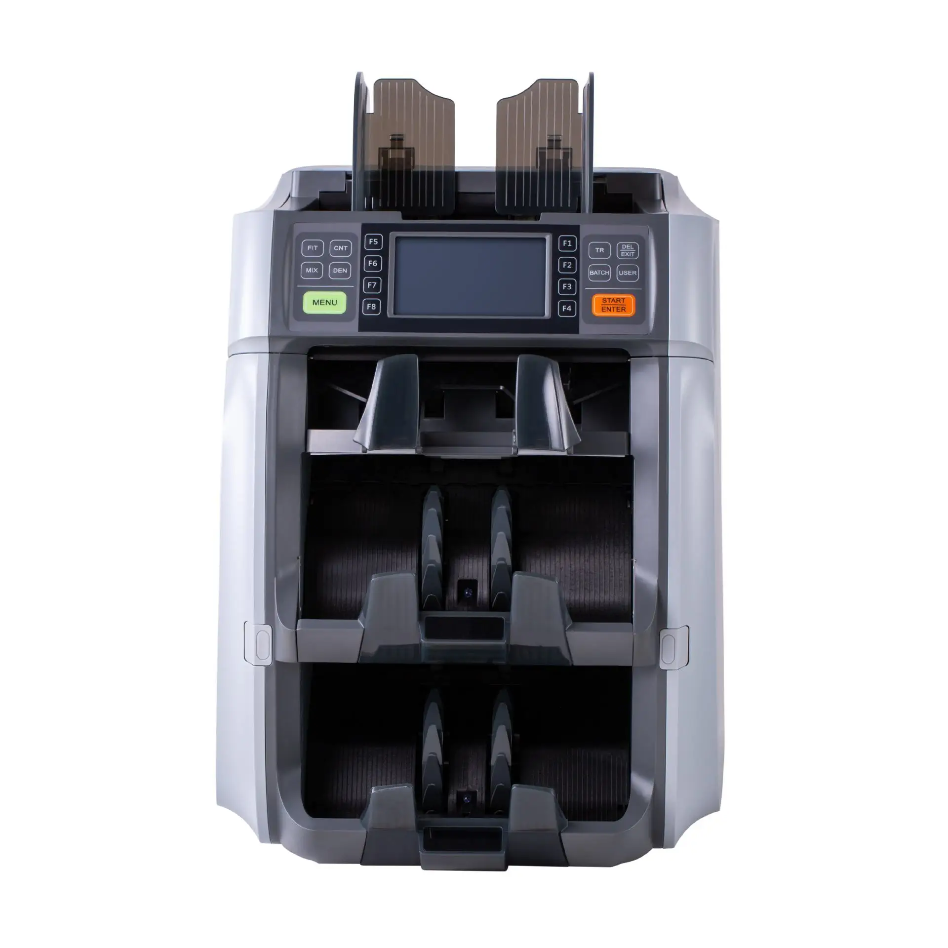 3 Pocket Multi Foreign Currency Sorter USD EUR PHP THB Total Counting Banknote Detector