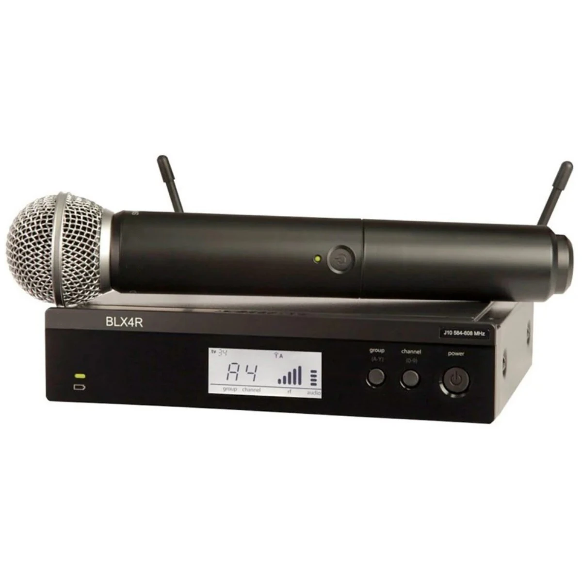 BLX24R BLX4R BETA58 PG58 SM 58 UHF Wireless Karaoke Mic System Microphone Handheld Metal Black Wireless Microphone