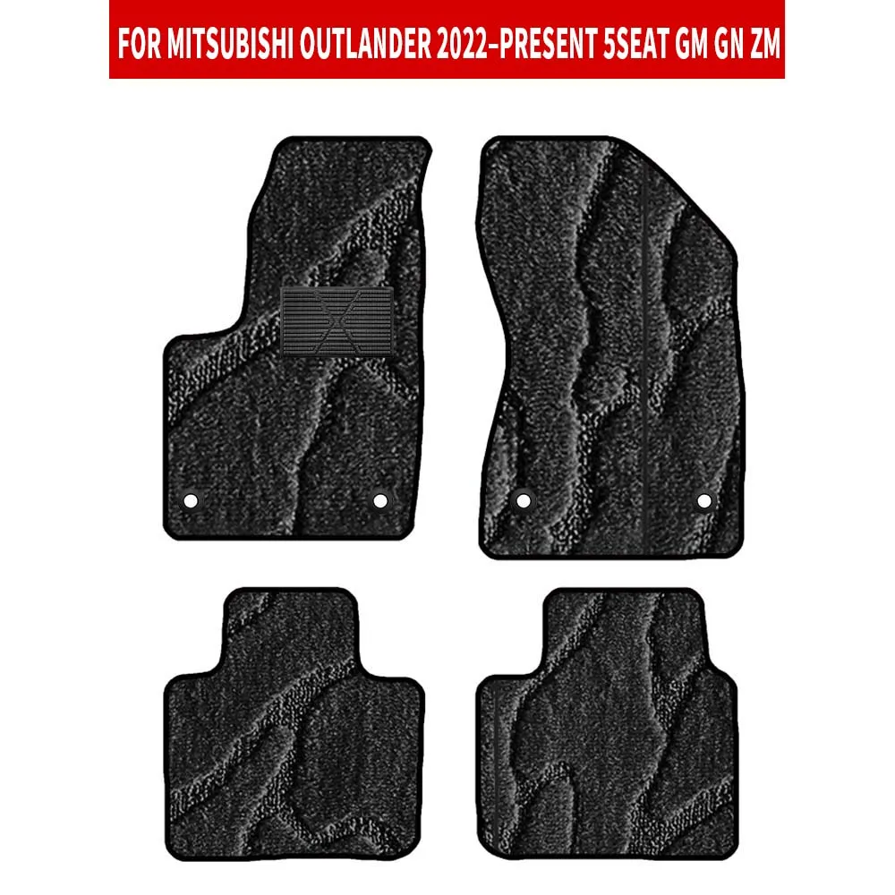 

Car Floor Mats Waterproof Car-Specific Fit Car Mat Interior Accessories For Mitsubishi Outlander 2022–2025 5seat GM GN ZM