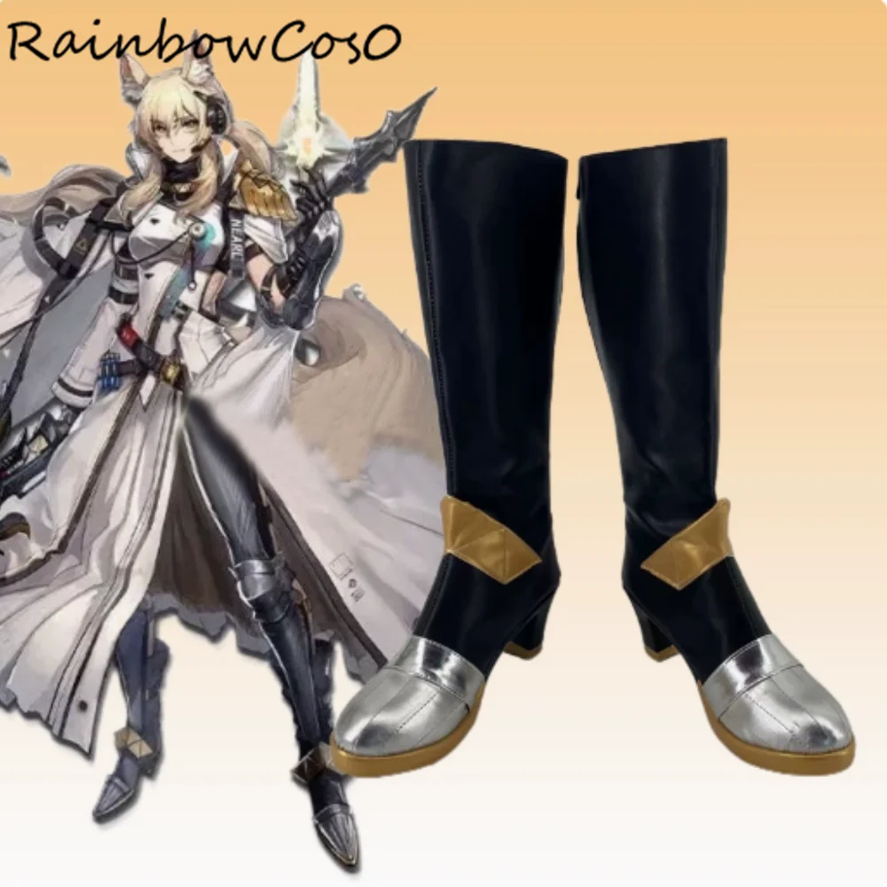 

Nearl the Radiant Knight Arknights Cosplay Shoes Boots Game Anime Halloween Christmas RainbowCos0 W4641