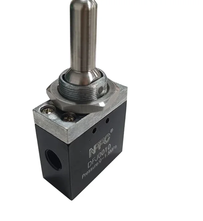 

Кнопочный клапан механический DFJ0010 автоматический сброс DFJ0020 ручной сброс черный с монтажной гайкой