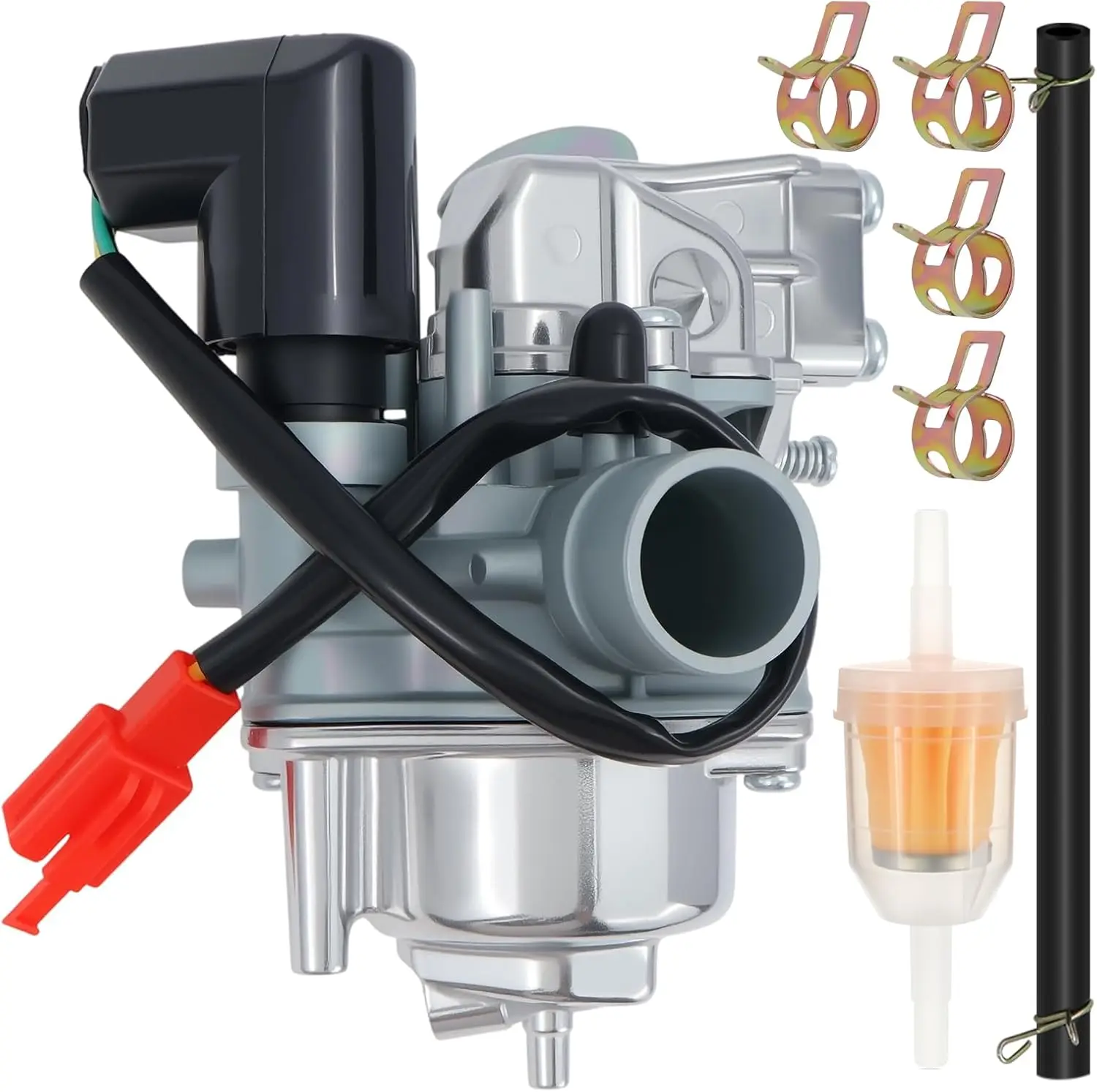 Scooter Moped Carburetor Fit for Yamaha Zuma 50 YW50 Vino 50 YJ50 Carb Replace 068106 M-003