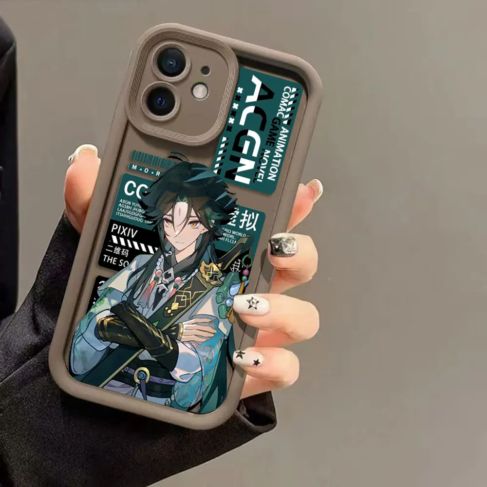 Honkai Star Rail Yinyue غطاء جراب هاتف ل Realme 7I 7 8 8I 9 11 12 13 14 15 C35 C53 C55 C63 C65 C71 C67 C75 GT 3 6 NEO 5 Case