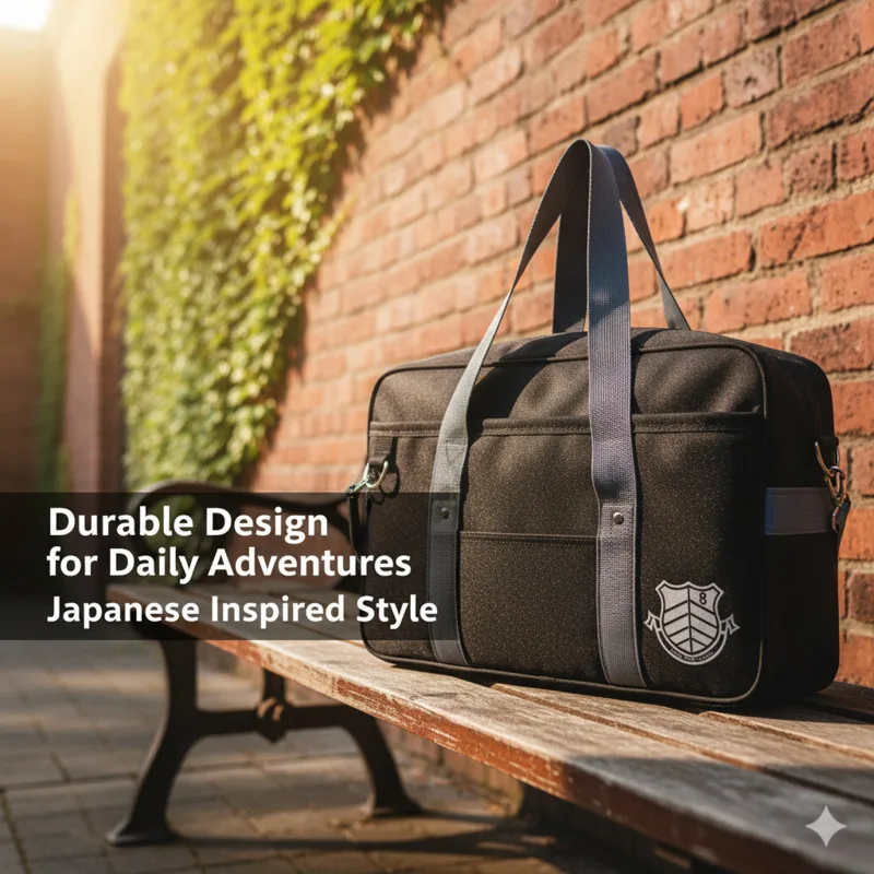 

5 Persona Backpacks Y2K Shujin Academy School Bag Ren Amamiya Anime Backpacks JK Style Ins Japanese Student Commuter Handbag New