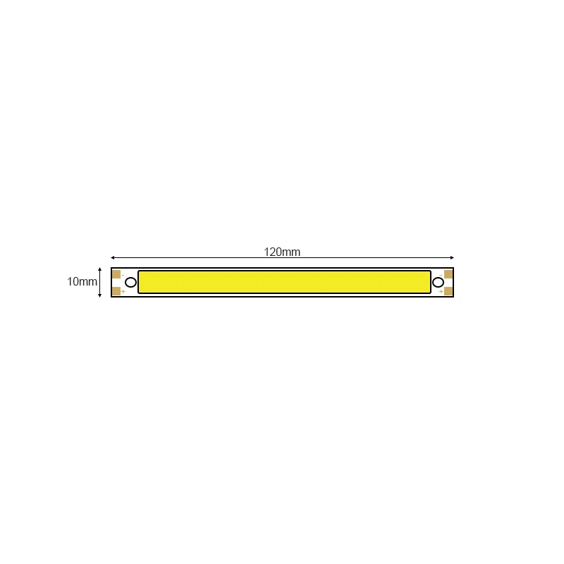 5 pçs/lote Premium 12V 10W 18W 10-130lm COB LEVOU Barra de Luz/w Branco Quente Branco Fresco para DIY Lâmpadas Lâmpadas de Iluminação da Luz Do Carro