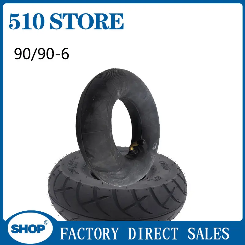 new  10 inch 90/90-4 (3.00-4) Inner and Outer On-road Inflation Tyre Suitable for Motorcycle Electric Scooter Gasoline