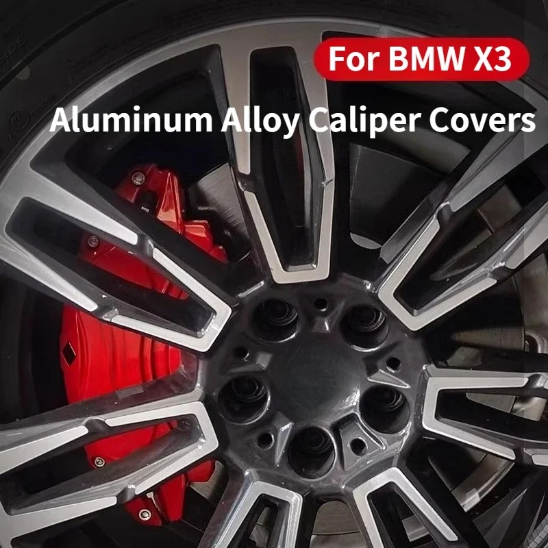 For BMW X3 4 Series X1 X5 Brake Modification Aluminum Alloy Caliper Cover Automotive Exterior Decoration Accessories