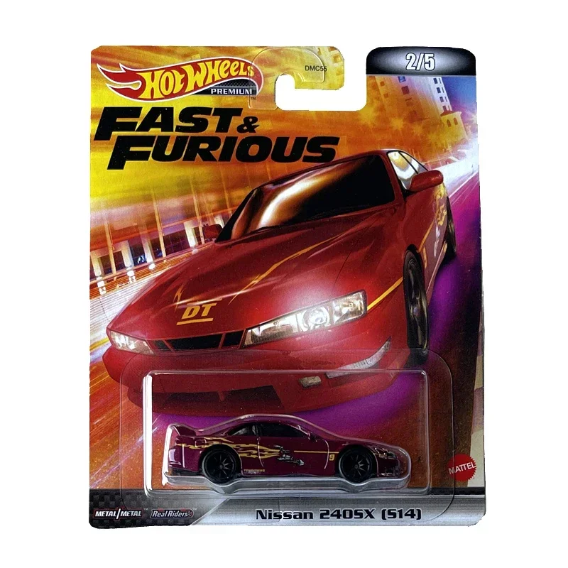 Original Hot Wheels Premium Car Fast & Furious Diecast 1:64 Nissan Skyline GTR Mitsubishi Acura Voiture Kids Toys for Boys Gift