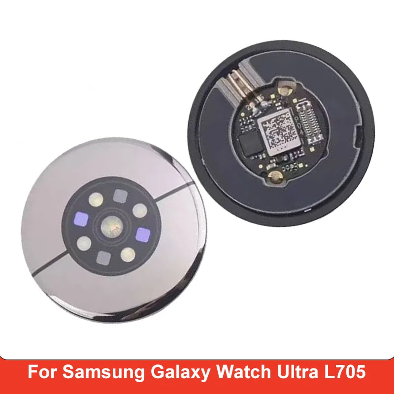 Glass Battery Back Cover with Heart Rate For Samsung Galaxy Watch Ultra L705 Watch Repair Spare Part