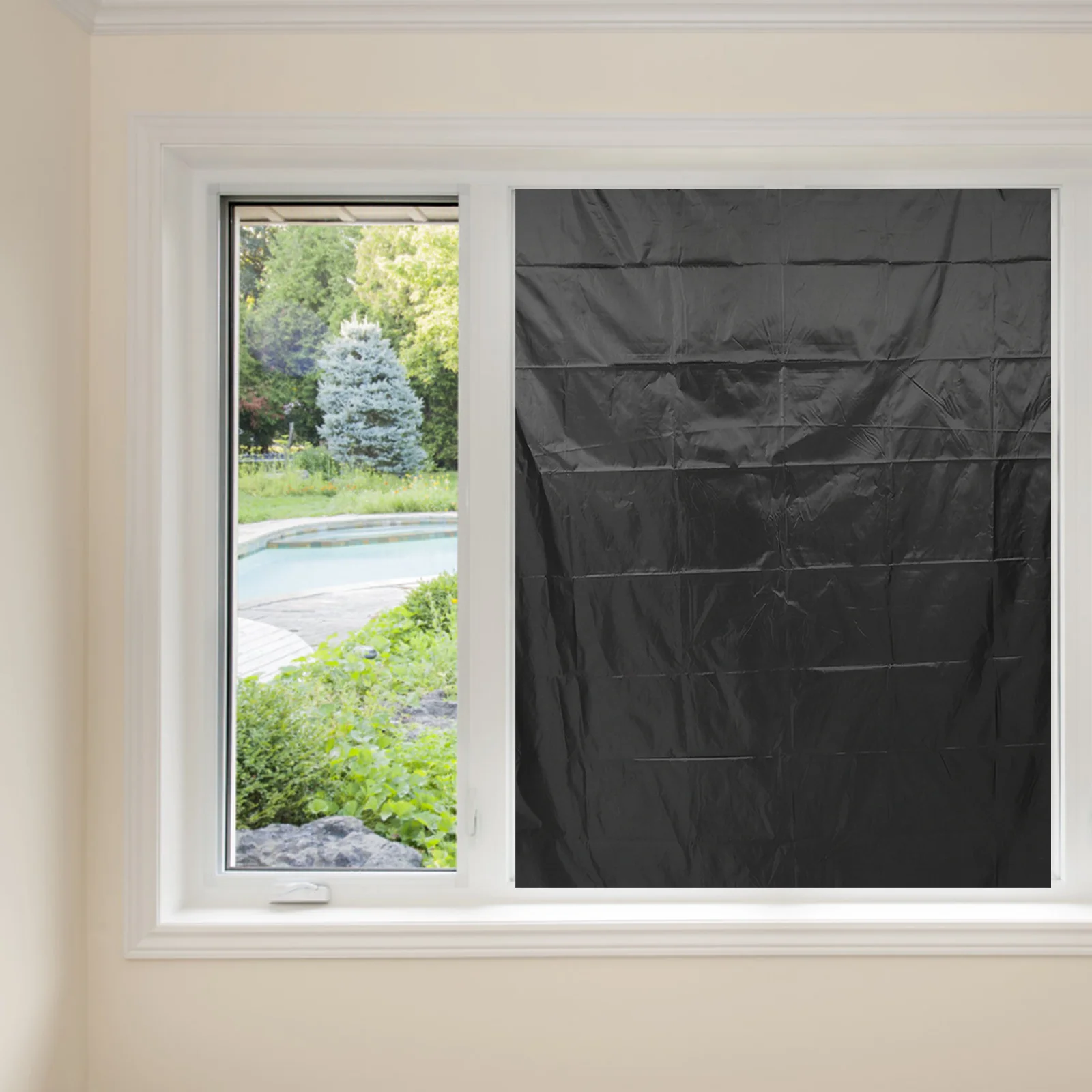 Rideau occultant Portable, facile à installer, 1 ensemble, pour dortoir, bureau, chambre d'enfant, couverture de fenêtre