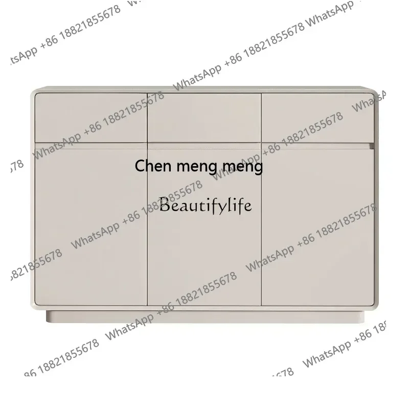 New style Italian minimalist shoe cabinet simple new 2024 explosion solid wood living room entrance partition cabinet ss 8617