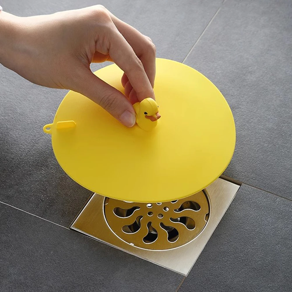 

Silicone Drain Plug Suction Cover Floor Leak Seal Reusable Easy Clean Odor Blocking Bathtub Sink Use Bathroom Accessories Floor