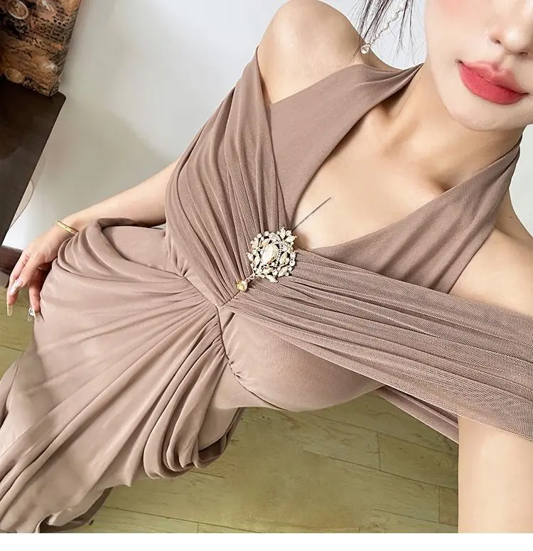 Dresses Womens Birthday Photoshoot Sleeveless Cute Lovely Feminine Sweet Artistic Pretty Youthful Comfortable Breathable Commute