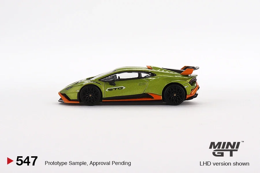 

МОДЕЛИ TSM MINIGT # 547 1:64 Huracan LP610 EVO STO литая под давлением модель гоночного автомобиля детские игрушки в подарок