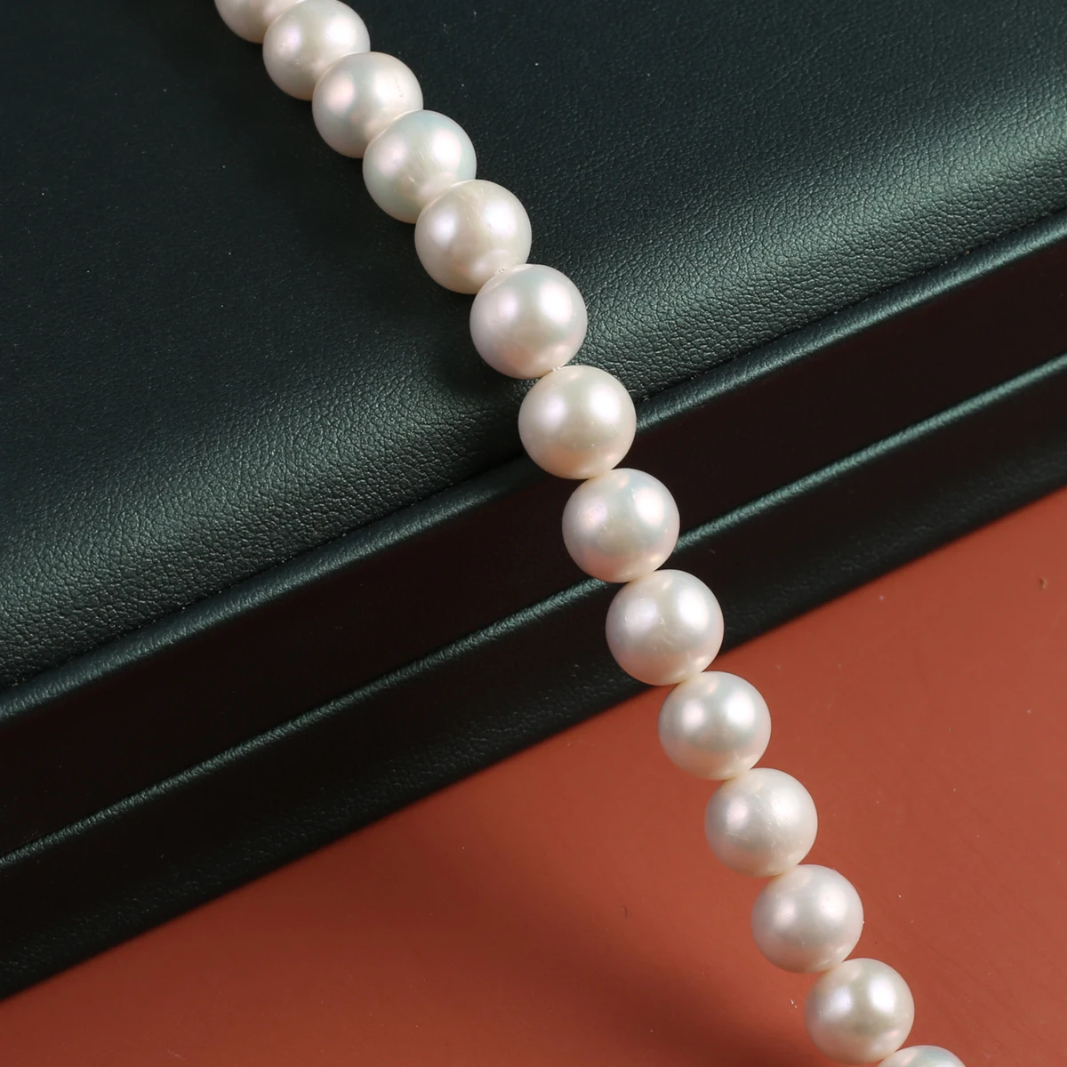 High Quality 100% Natural Freshwater White Pearls Beads 9-10mm for Jewelry Making DIY Necklace Bracelet Accessories Gift