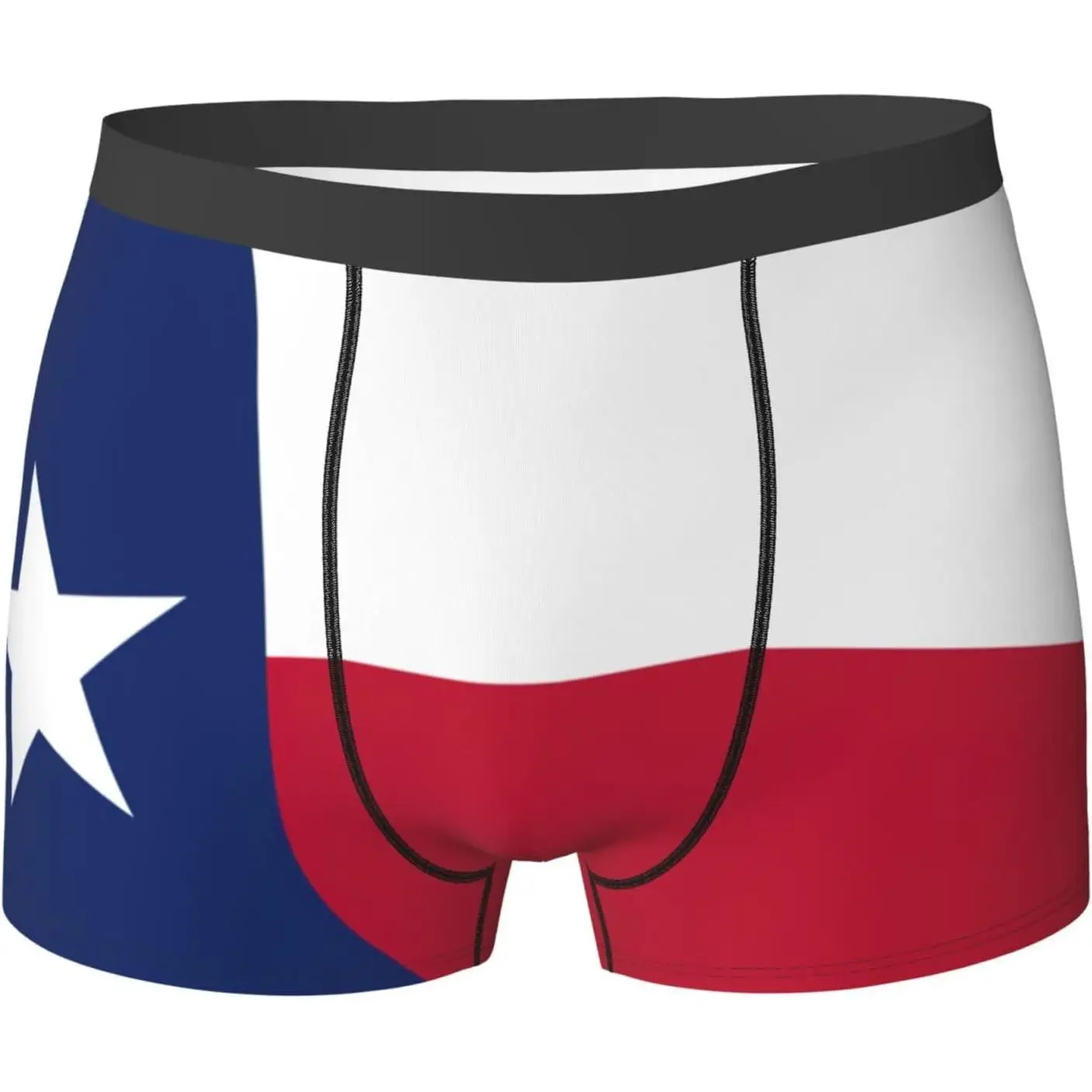 

Flag Print Men'S Ultra Comfort Soft Briefs Without Tags Men'S Stretch Briefs Boxer Briefs Moisture-Wicking Fabric