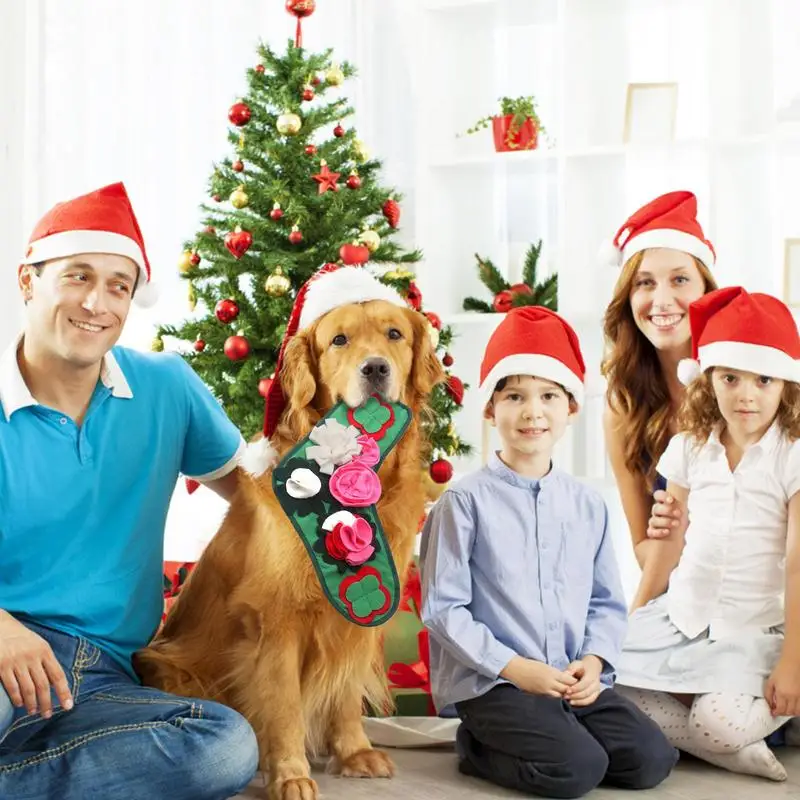 Foraging Mat For Dogs Pet Feeding Mat Snuffle Foraging Mat Portable Interactive Feed Game For Boredom Pet Rabbit Treats Feeding