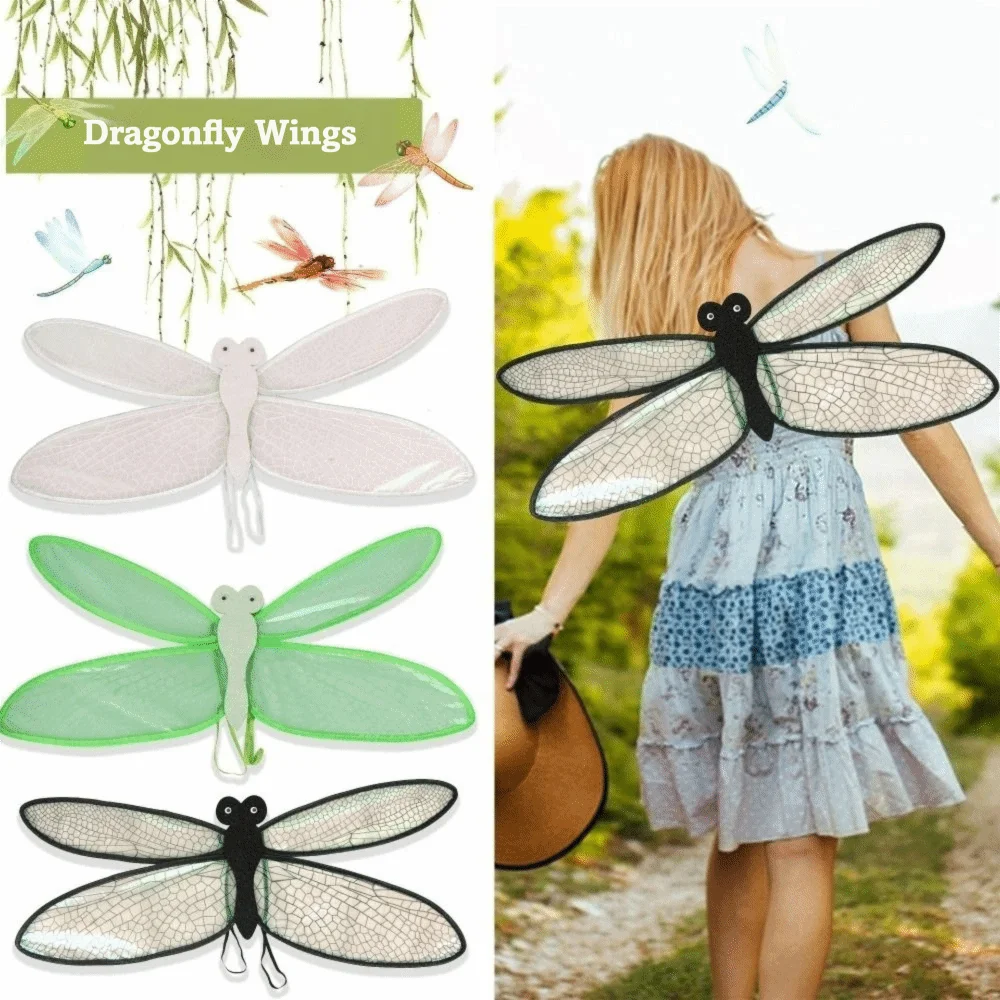 Easy To Wear Dragonfly Wing Costume Accessory Exquisite Appearance Cosplay Prop Fairy Wing Prop Photo Booth Prop Fairy Wings