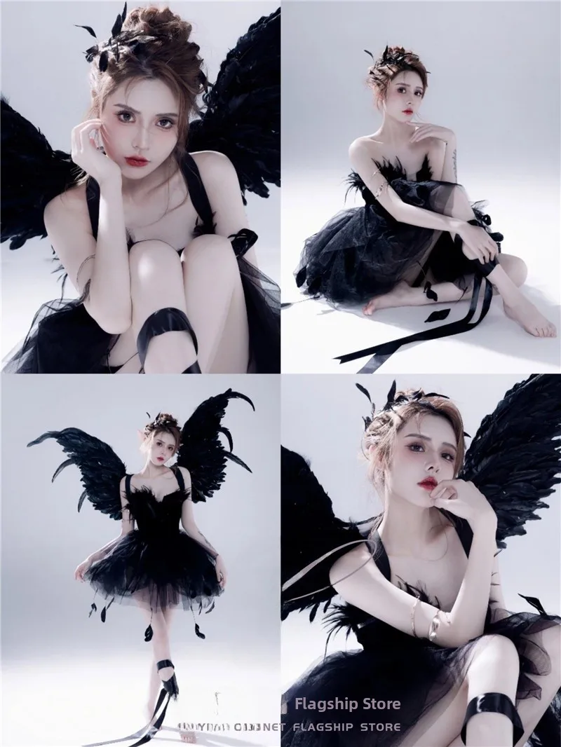 k Angel Godd Art Photo Studio Costume da spettacolo teatrale Nuovo arrivo Faionable loween COS Photoaphy Baund
