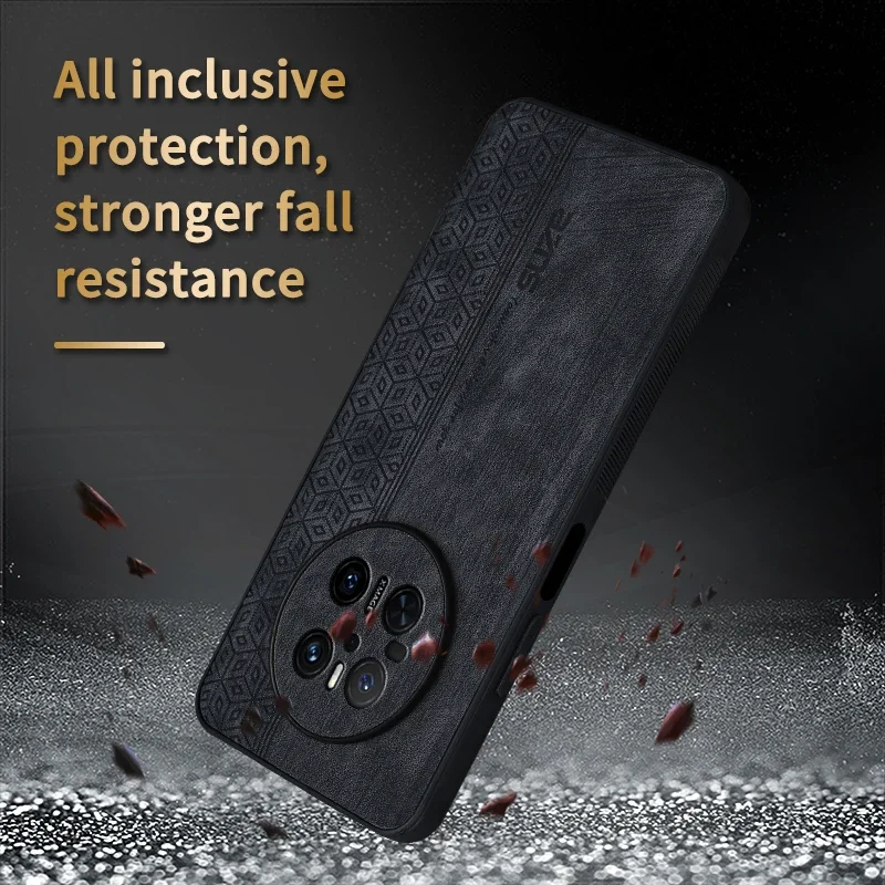 حافظة جلدية ناعمة صديقة للبشرة من البولي يوريثان لهاتف Honor Magic 8 Pro 7 6 5 Lite عدسات متينة خفيفة الوزن تحمي غطاء مضاد للسقوط #5