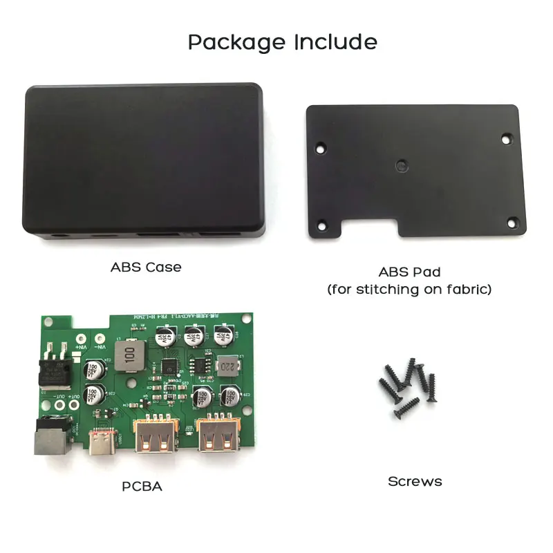 Solar Controller 5V 9V 12V 15V 20V Voltage Stabilizer with Type-C PD DC USB QC 2.0 3.0 Output Ports for DIY Solar Panel Charger.