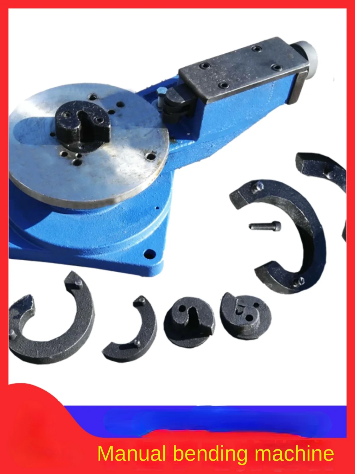 Manual Hand Lever Bending Machine Iron Bending Equipment Door Flat Iron round Steel Square Pipe Bending Machine CPS Flower