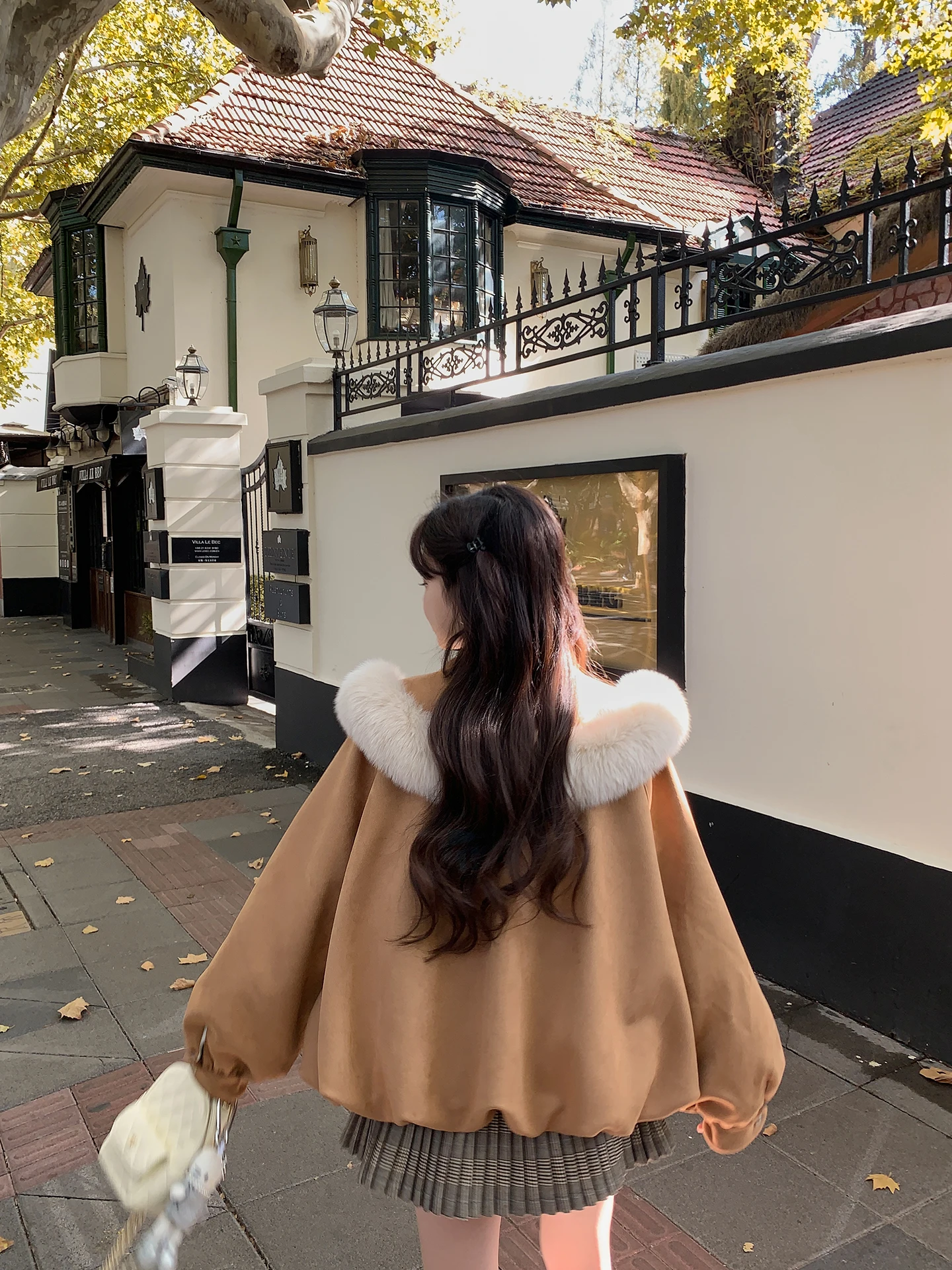 

Шуба Princ Sle для молодых женщин с внутренним пухом Jaet Bell Princ Warm Long Sve ort Length No Hat Меховой воротник