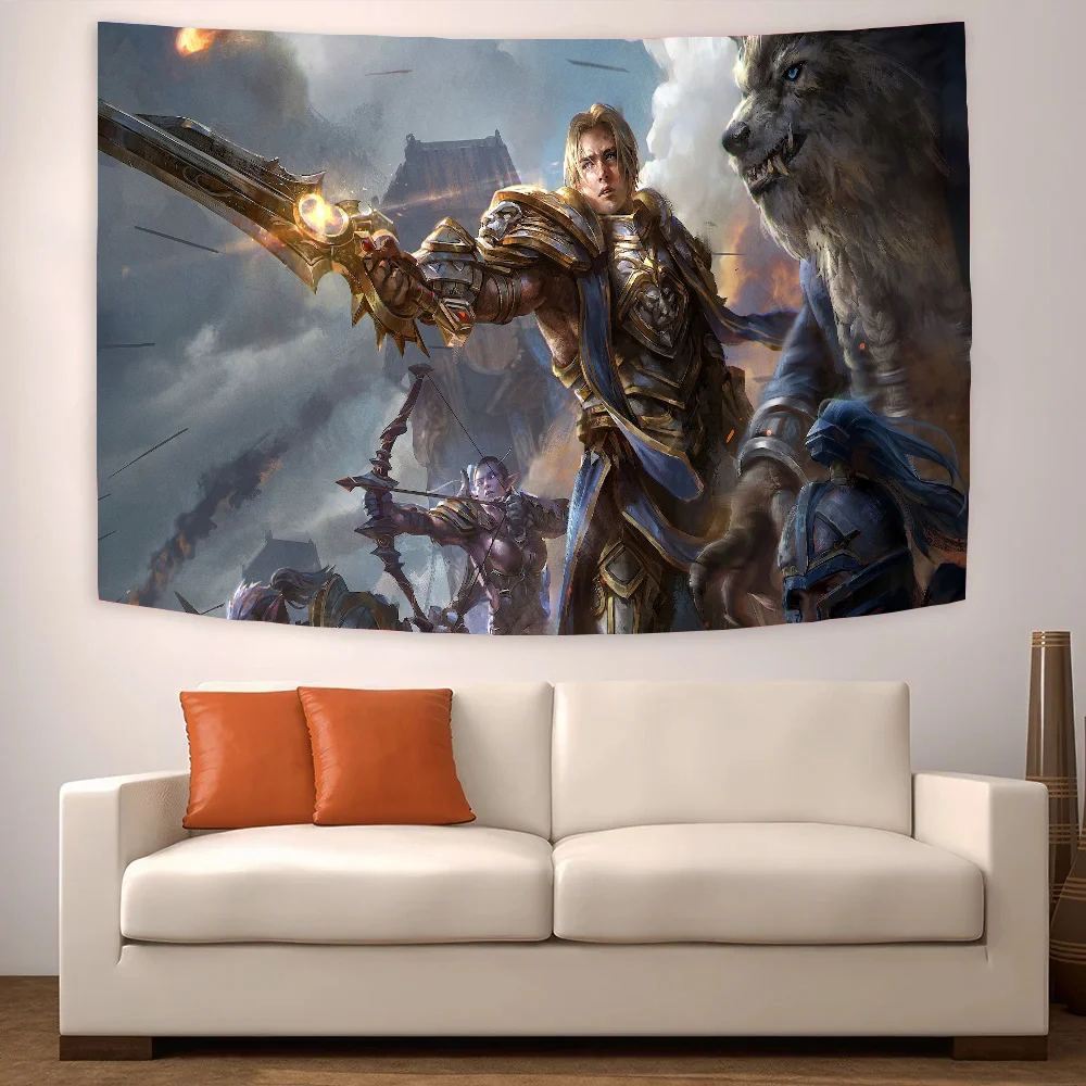 WOW-world of Warcraft Wall Flag Outdoor Decor Room Aesthetic Decorative Flags and Banners Garage Decoration Lgbt Flag to Hang