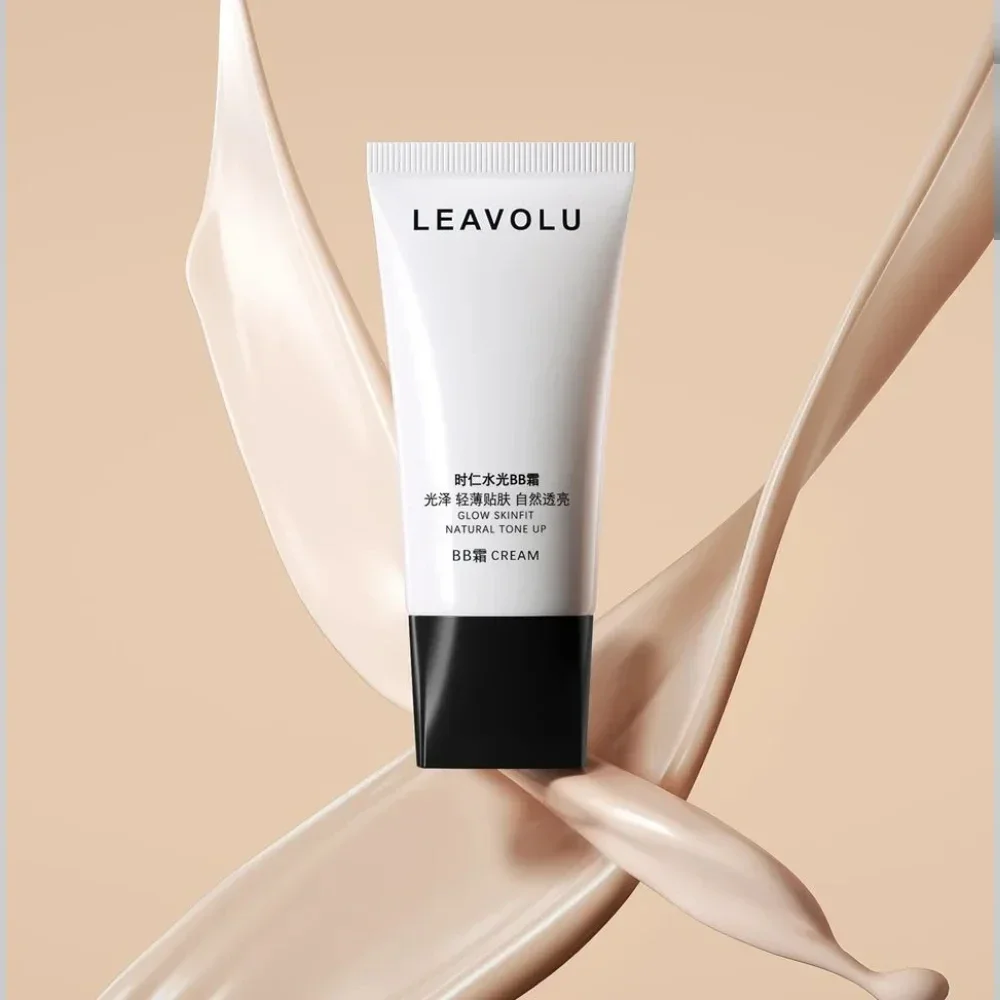 Leavolu BB Cream Moisturizing Face Base Makeup Cream Wrinkle Invisible Pore Repair Cream Nourishing Essence Brightening Firming