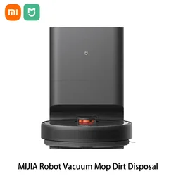 XIAOMI MIJIA Robot Vacuum Mop Dirt Disposal For Home Cleaner Sweeping Washing Mopping Smart Cyclone Vacuum Cleaner APP Control