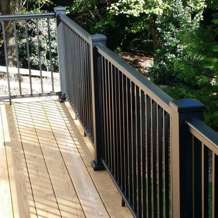 Customization Modern Design Balcony Decorative Stairs Handrail Aluminum Balustrades Handrails